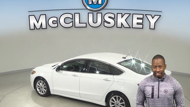 A11442NA Used 2017 Ford Fusion SE FWD 4D Sedan White Test Drive, Review, For Sale - смотреть онлайн