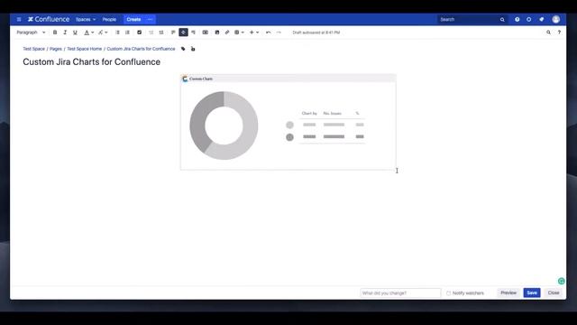 Custom Charts for Confluence Reports Demo | Bar, Funnel & Pie Charts from Jira Data смотреть онлайн