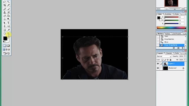 How To Change Background Of A Picture In Adobe Photoshop смотреть онлайн