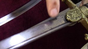 Прусская артиллерийская сабля времен Первой мировой войны(К-98) фирмы "Назаров и Калибр", г.Иваново