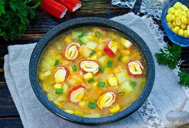 СУП "КРАБОВЫЕ УШКИ" смотреть онлайн