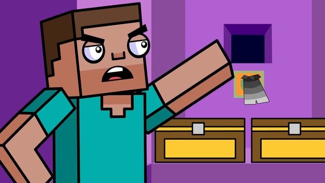 The End & Elytra!! | Block Squad (Minecraft Animation) смотреть онлайн