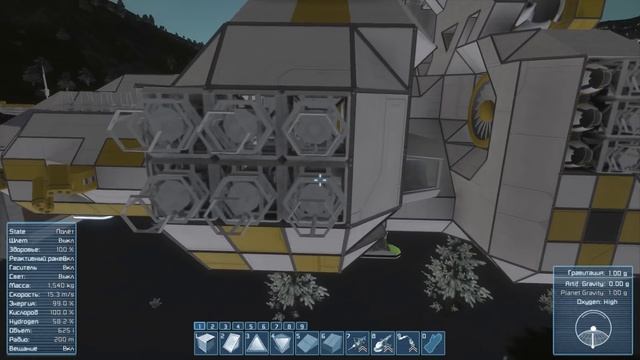 Space Engineers #6. Боевой корабль. смотреть онлайн