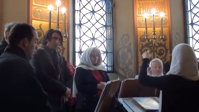 Тебе поем. Литургия свт. Василия Великого. смотреть онлайн