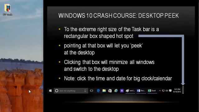 Windows 10 Crash Course Part 4: System Notification and Peek смотреть онлайн