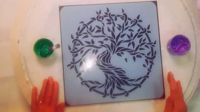 TLP NEW Colour Reveal - what colour am I revealing? #tlp #stencilart #pigments #embellishments смотреть онлайн