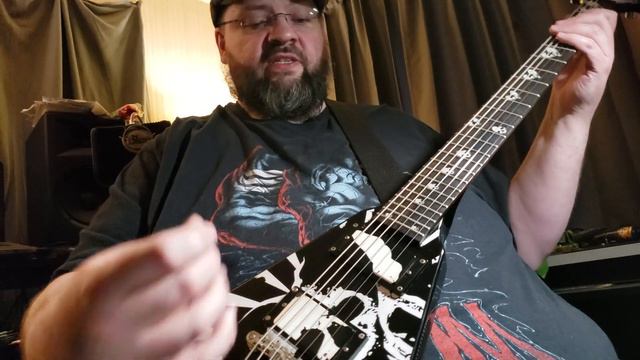 Epiphone Robb Flynn signature "Love Death" V guitar смотреть онлайн