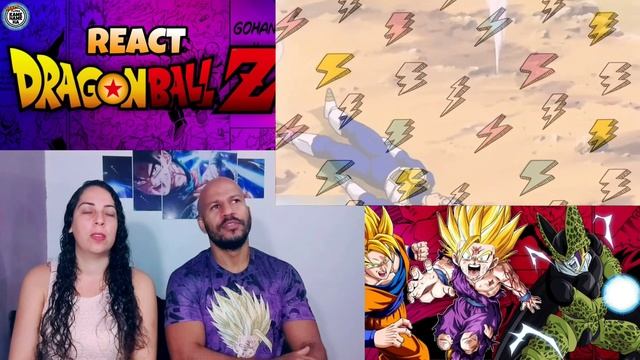 REACT DRAGON BALL Z EPISÓDIO 191 | SAGA CELL смотреть онлайн