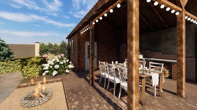 Ландшафтный дизайн в Lumion 12 Pro