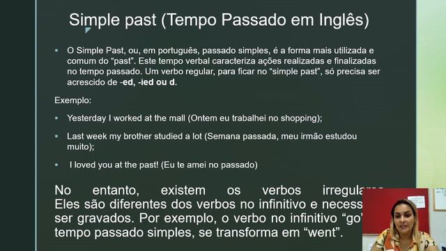 Simple Past and school subject смотреть онлайн