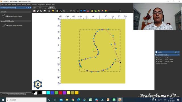 1.4 Node editing and Transform Commands in ArtCAM 2018 / Now Carveco смотреть онлайн