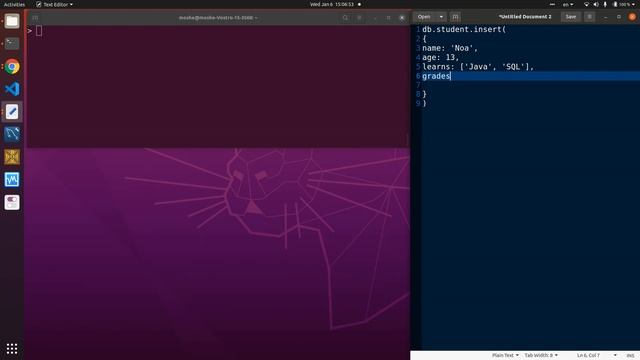 6 MongoDB Insert Document And Value Types смотреть онлайн