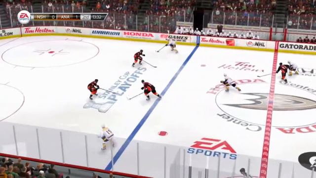NHL Legacy Edition 2016 Quarterfinal Game 1 Nashville Predators vs Anaheim Ducks смотреть онлайн