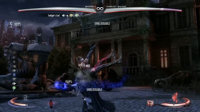 Injustice gods among us - Very practical raven 41% combo! смотреть онлайн