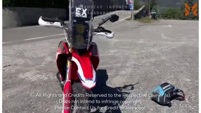 M5 Rally kit navigation tower for Honda CRF 300 Rally by Makadamgear Indonesia