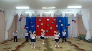 Танец  на 23 февраля "Морячка". Подготовительная группа "Казачок"