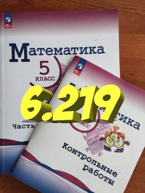математика 5 класс номер 6.219