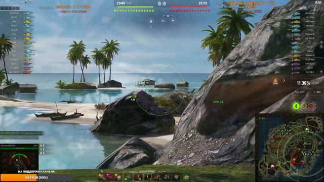 ТЕСТ ТАНКА WoT 🔥 Польский тяжелый прем танк 8 уровня 56TP в игре Мир Танков смотреть онлайн