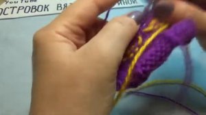 #643 БЕСШОВНЫЕ ТАПОЧКИ СПИЦАМИ. МАСТЕР КЛАСС.