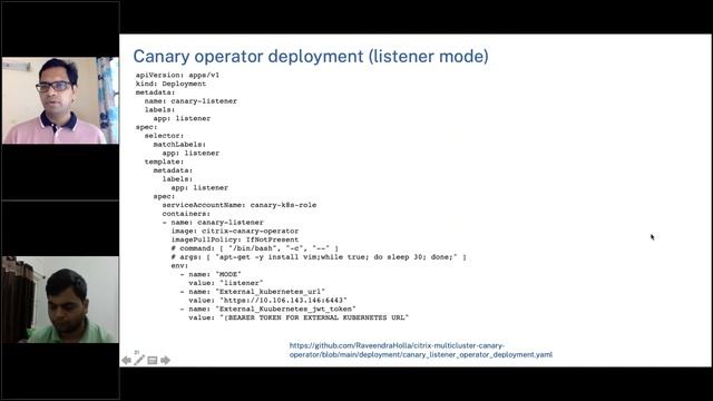 Canary Kubernetes Operator for Migrating Applications across K8s Clusters смотреть онлайн
