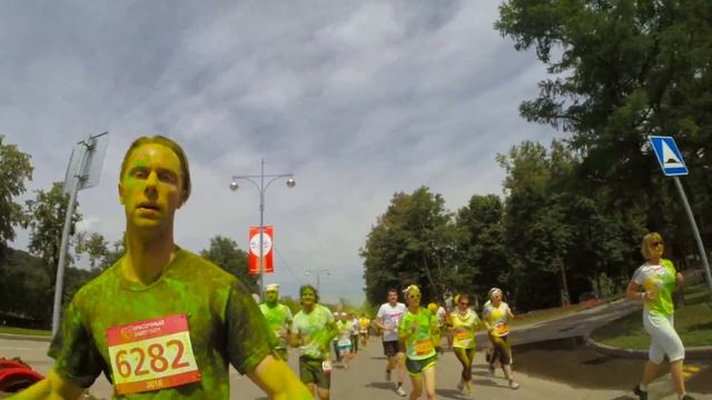 Красочный забег 2016/Color Run 2016 (Moscow Marathon) смотреть онлайн