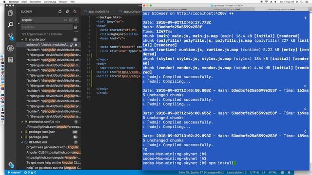 Angular 6 + Bootstrap 4 | 60.Min Crash Guide Course смотреть онлайн