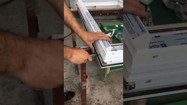 как правильно собрать фурнитуру на алюминиевом окне смотреть онлайн