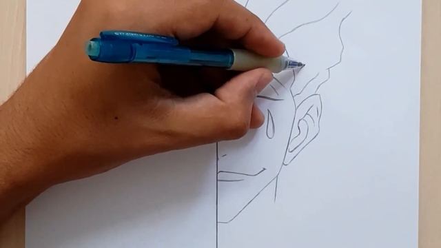 Anime sketch : How to draw Hisoka HxH easy half face | step by step смотреть онлайн
