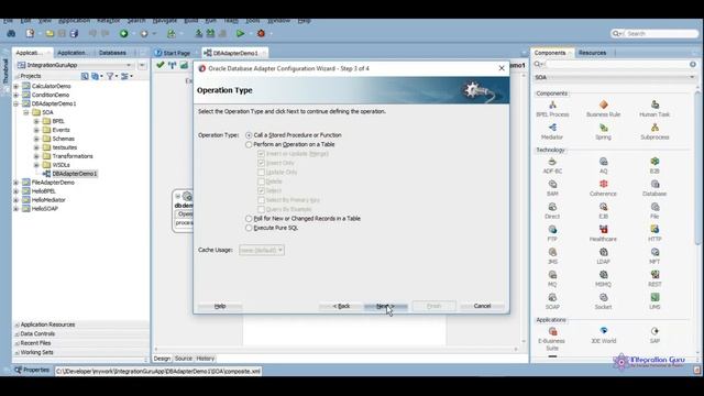 Oracle SOA 12C | Oracle Database Adapter in SOA | Calling Stored Procedure using DB Adapter смотреть онлайн