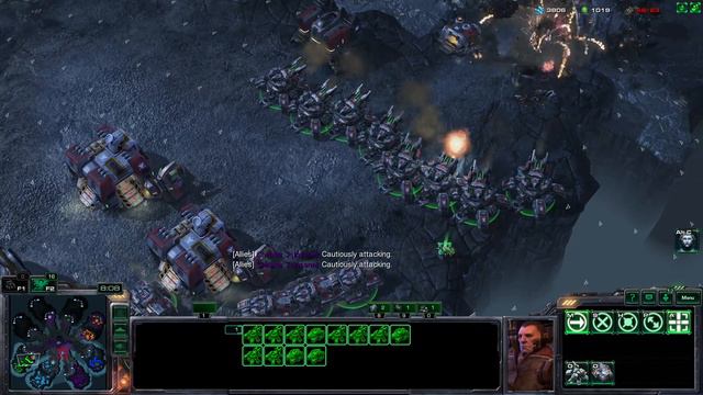 How to use Siege Tanks in Starcraft 2 смотреть онлайн