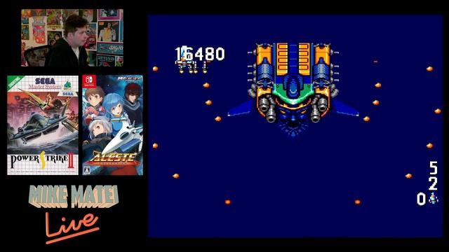Power Strike 2 / Submarine Attack (Sega Master System) Mike Matei Live смотреть онлайн