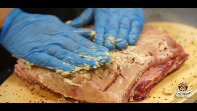 ЗАПЕЧЁННАЯ СВИНАЯ ГРУДИНКА (KRUSTENBRATEN) смотреть онлайн