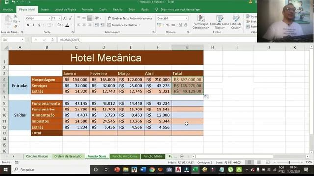 EXCEL PARA INICIANTES: Função Soma (Passo a Passo) смотреть онлайн