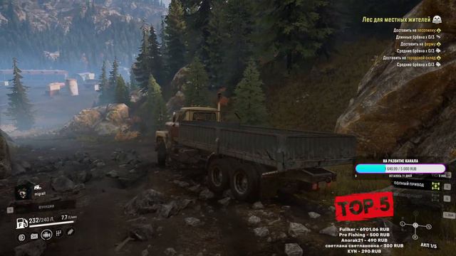 SnowRunner - прохождение. Пробный сезон • эпизод №4. смотреть онлайн