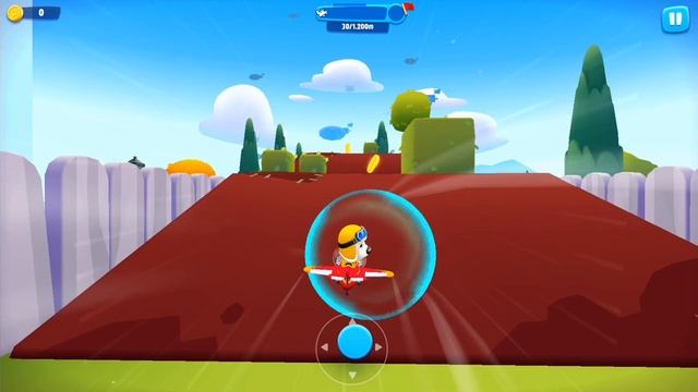 Talking Tom Sky Run ^ Pilot Hank ^ Full Screen ^ Levels 14 - 17 / Android iOS Game смотреть онлайн