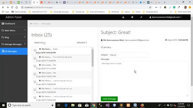 Sending E-Mail by Laravel PHP framework for Advance learners смотреть онлайн
