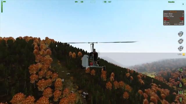 Как летать и управлять автожиром? Dayz Epoch смотреть онлайн