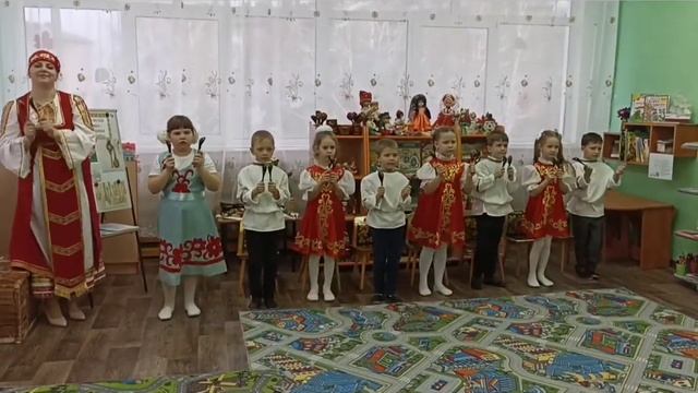 видео занятия Ложка народная для игры пригодная смотреть онлайн