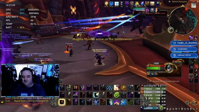 ROG ALLY RAIDING in World of Warcraft - IS IT POSSIBLE? @rog #asus #worldofwarcraft #ally смотреть онлайн