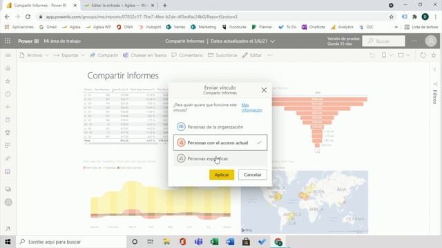 [Aprende Power BI] Cómo COMPARTIR INFORMES en Power BI смотреть онлайн