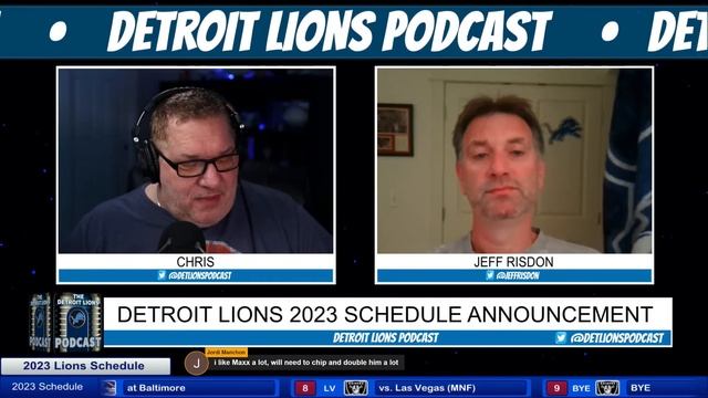 2023 Detroit Lions Schedule Release | Detroit Lions Podcast Reacts