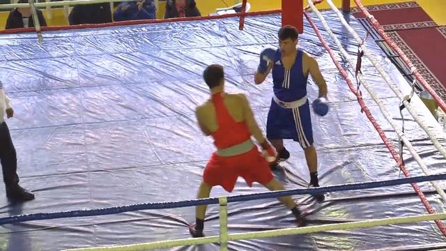 Бокс. Чемпионат Кыргызстана-2018. 1\4 81 кг Алишер Чаткалбеков (Бишкек)-Илияз Акматалиев (Ош) смотреть онлайн