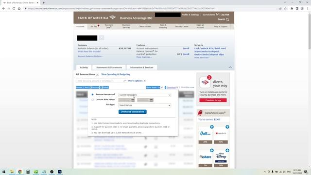 Bookkeeping Tips: How To Download Bank of America Bank Activity to CSV File (2022) смотреть онлайн