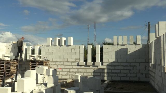 Чудо-клей ilmax 2000. Легко ли оторвать приклеенный газоблок. Дом из газоблока, строю в одиночку. смотреть онлайн