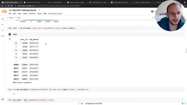 Тестовое по retention (python + pandas и SQL) | Ща порешаем! #36 смотреть онлайн