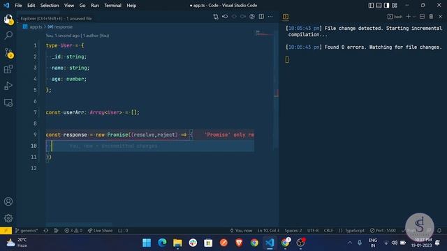 What is Generics and How to use it in TypeScript in Hindi: Zero to Advance - Episode 20 смотреть онлайн