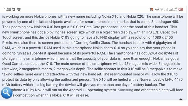 Nokia X10 specifications and price in Pakistan смотреть онлайн