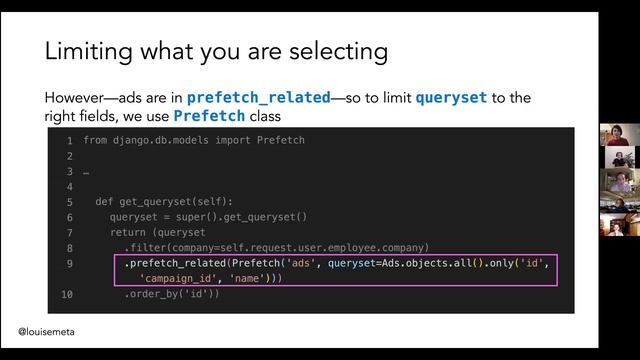 Tips and tricks to optimize Python & Django apps with Postgres: Louise Grandjonc смотреть онлайн