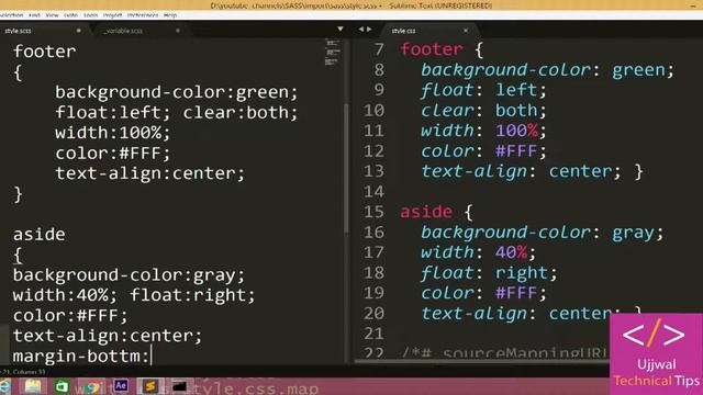 SASS Tutorial #7- Importing Files SASS (Learn Sass)?? смотреть онлайн