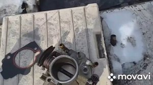 Как помыть дроссель Ваз 2110- 12 (самому)